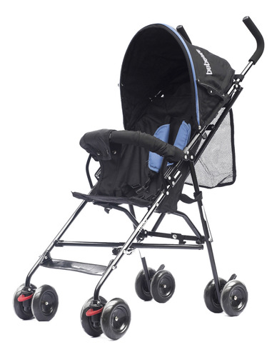 Coche Paraguita Tours Bebesit 1052-c Negro/celeste