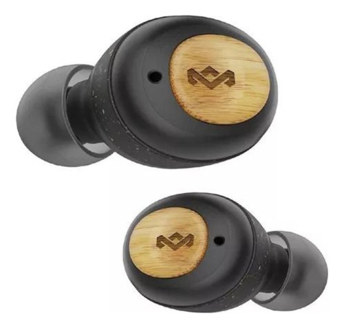 Audifonos Marley Champion True Wireless Earbuds Color Negro Luz Blanco