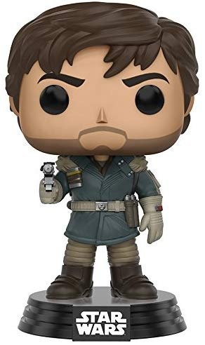 Muñeco Funko Pop Captain Cassian Andor Star Wars Colec Rdf1