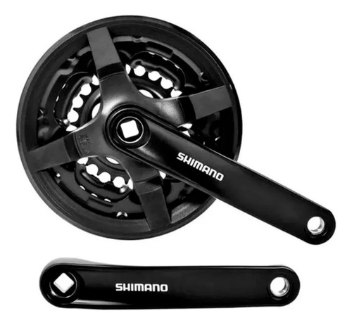 Plato Palanca Shimano Ty301 C/cubreplato 48/38/28 170mm Mtb