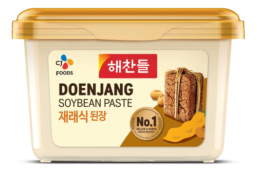 Pasta De Soja Doenjang Miso 1kg Cj Importado De Corea 