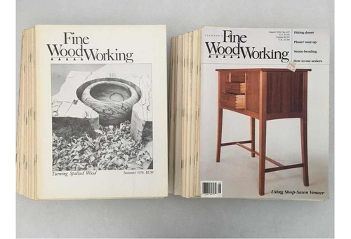 Fine Woodworking. 25 Revistas. The Taunton Press.