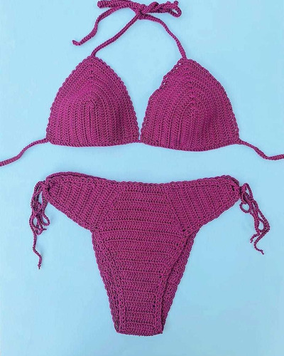 Bikini Tejido A Crochet