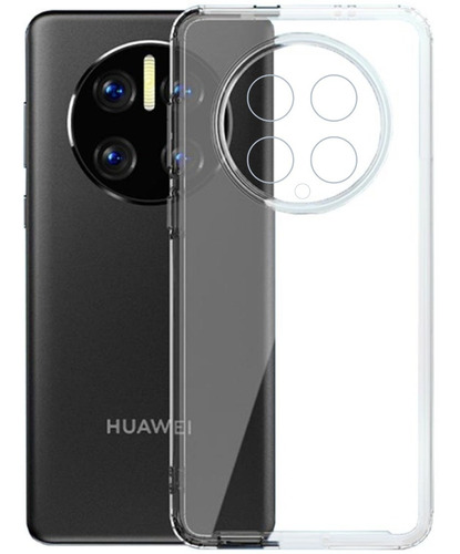 Forro Rígido Transparente Para Huawei Mate 50