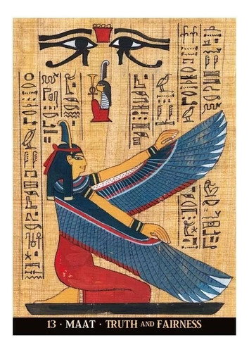 Oraculo Dioses Egipcios 36 Cartas + Manual Pdf