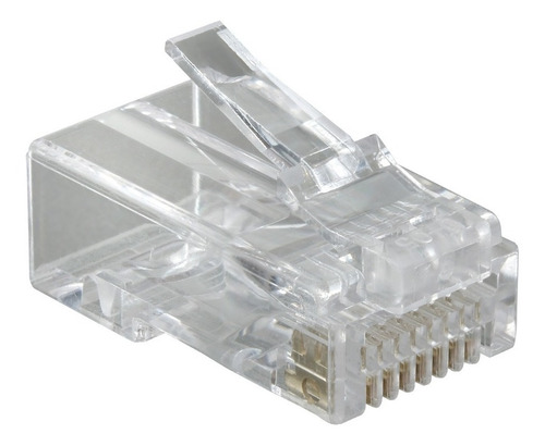 Imagen 2 de 3 de Ficha Rj45 Categoria 6 Pasante Schneider P Cable Red Utp