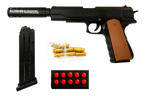 Pistola De Juguete Balines Suaves Airsoft Ball Pro Max Aire