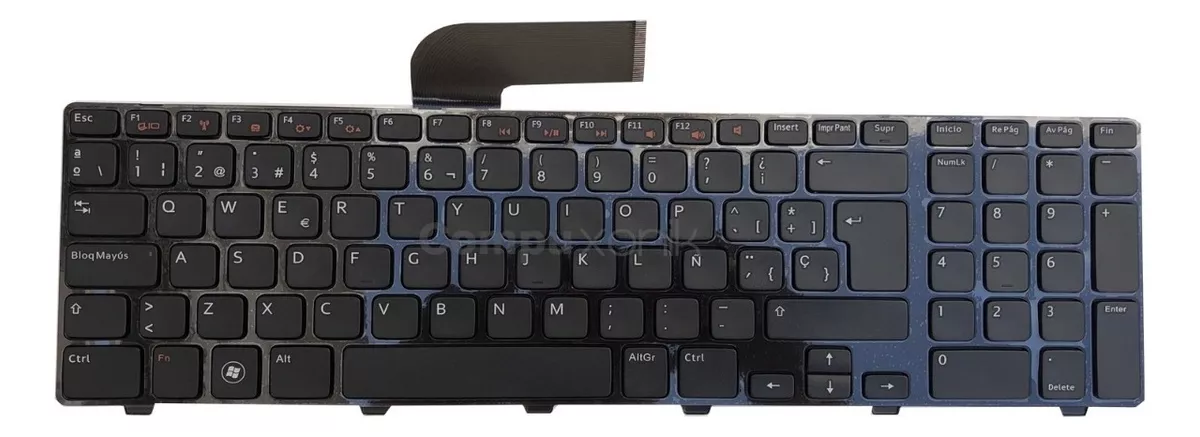 Segunda imagen para búsqueda de teclado dell vostro 3400