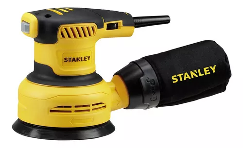Lijadora profesional de pared Stanley SW75 amarilla 60Hz 750W 220V