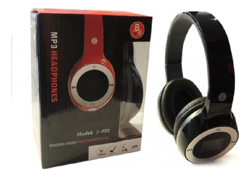 Auricular Inalambrico Mp3 Micro Sd Modelo D420