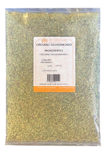 Oregano Seco 250 Gramos