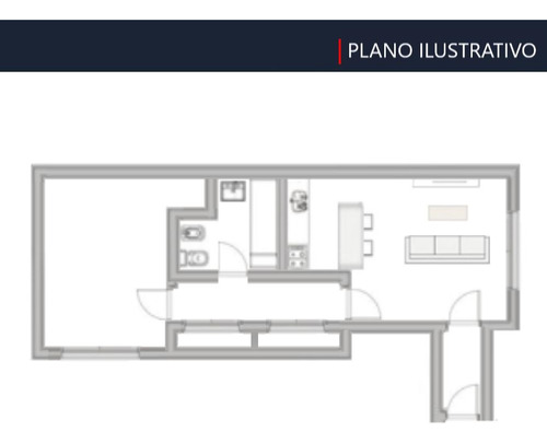 Departamento Dos Ambientes Sobre Talcahuano Al 1000, Caba