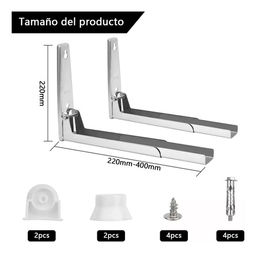 Soportes Plegables De Acero Inoxidable Para Microondas