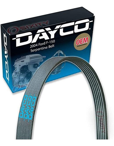 Dayco Correa Serpentina Para El 2004 Ford F-150 4.6l V8 5.4l