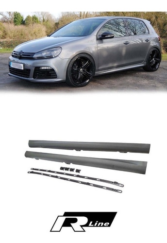 Estribos Golf 6 R-line 2009 2010 2011 2012 2013 Laterales