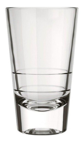 Vaso Caninha de vidrio para servir, 100 ml, bebida para chupito, Nadir, 24 unidades, color transparente