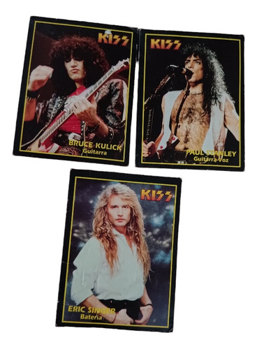 Cartas Internacional Rock Cards, De La Banda Kiss