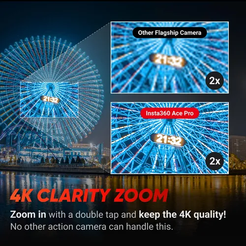 Insta360 Ace Pro - Cámara De Acción Impermeable Diseñada.