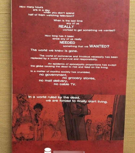 The Walking Dead Volume I Robert Kirkman Tony Moore (Usado)