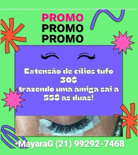 Imagem 2 de 2 de Colocação De Cílios