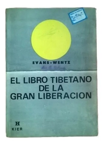 El Libro Tibetano De La Gran Liberacion Evans Wentz Kier F2