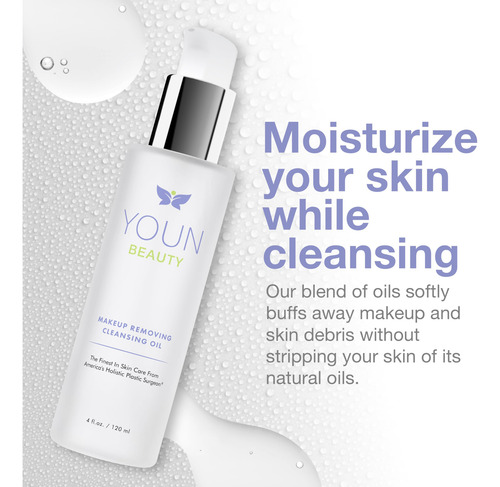 Aceite Limpiador Desmaquillante Youn Beauty 120 Ml Para Toda