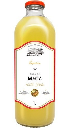Imagem 1 de 2 de Suco De Maçã 1l - Superbom