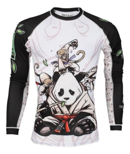 Tatami Rashguard Licra Larga De Compression Bjj Jiu Jitsu