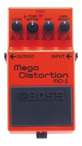 Md-2 Mega Distorsión; Distorsión Extrema De Gama Baja Para M