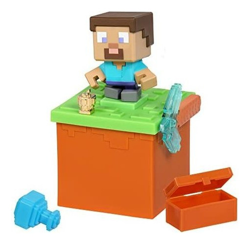 Tesouro X Minecraft Overworld Mine Craft Personagem