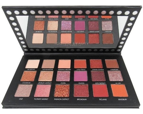 Paleta Sombras Downtown Okalan