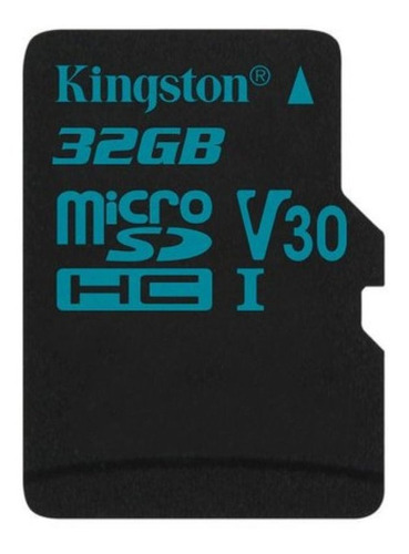 Cartão De Memória Microsd 32gb Kingston Go 90mb/s