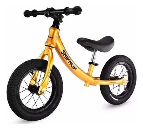 Chivita Bicicleta Para Niño Sin Pedales Para Aprendizaje Color Amarillo