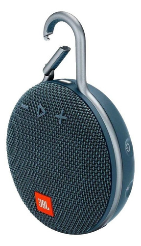 Imagen 2 de 3 de Parlante JBL Clip 3 portátil con bluetooth ocean blue