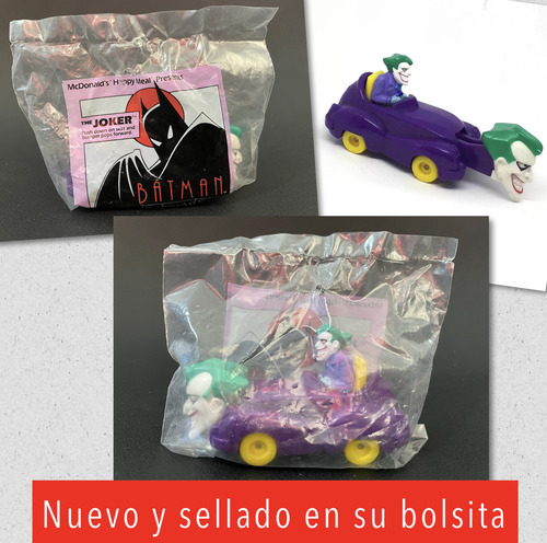 Mini Figura Mcdonalds The Joker The Animated Series De 1993 (Usado)