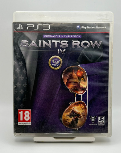 Saints Row Iv Commander In Chief Edition Ps3 Usado