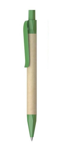 X50 Lapiceras Ecológicas Y Biodegradables De Cartón Con Logo