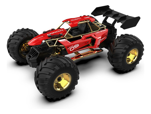Carro A Control Remoto 1:14 Rc Red Die Cast Sulong Car Rojo