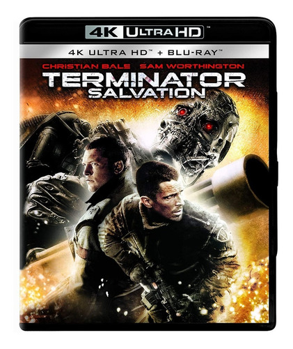 Terminator 4 Salvation Pelicula 4k Ultra Hd + Blu Ray