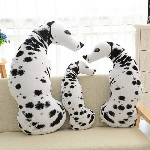 Decorativa De Felpa Suave Con Diseño Perro En 3d, Con Funda
