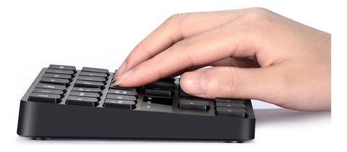 A Teclado Numérico Inalámbrico De 35 Teclas Con Batería