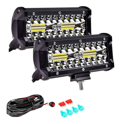 Faros Led Neblineros 4x4 Ssangyong Musso 3.2l