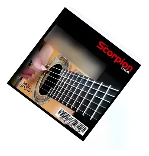 Cuerdas De Guitarra Clasica Spc-40 Scorpion Hamelin