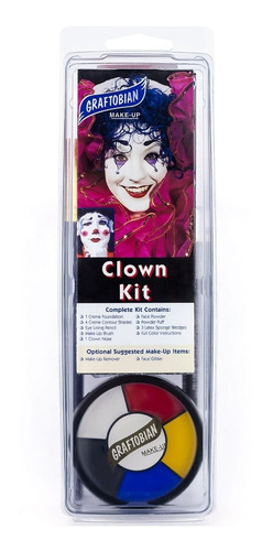 Kit De Maquillaje Para Payaso