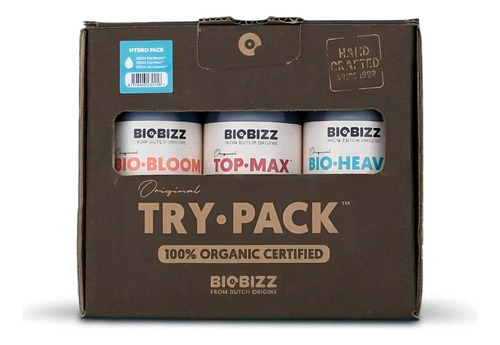 Fertilizante Try Pack Hydro 750 Ml - Biobizz