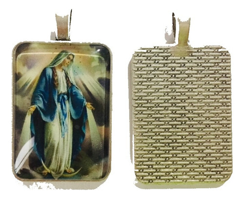 11 Medallas Virgen Milagrosa Mide 3.5cm X 2.5cm