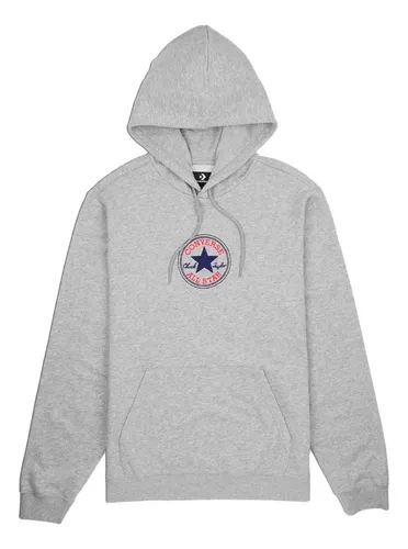 Hoodie Converse Go-to Chuck Taylor Patch-gris