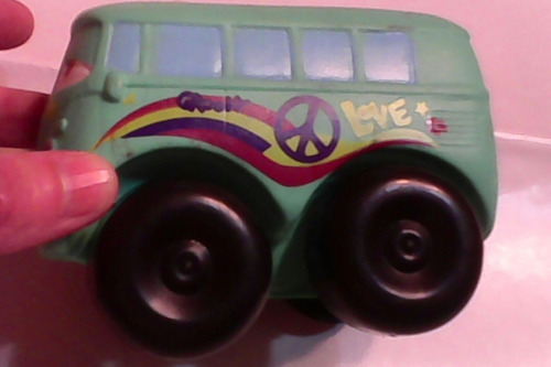Bus En Color Verde Aquamarine Macizo Love-peace-hermoso!!!
