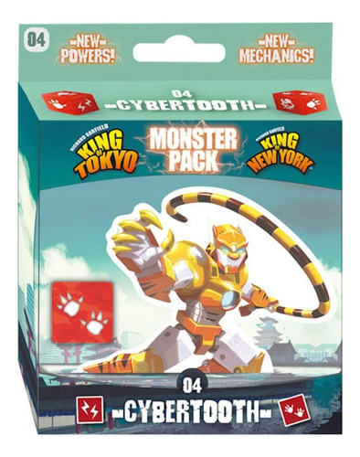 Iello: Monster Pack 4 Cybertooth, Trae Una Nueva Mecánica De