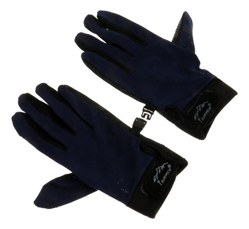 Guantes Guantes Elásticas Azul Metro